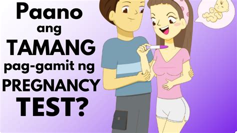 PAANO gamitin ang pregnancy test.